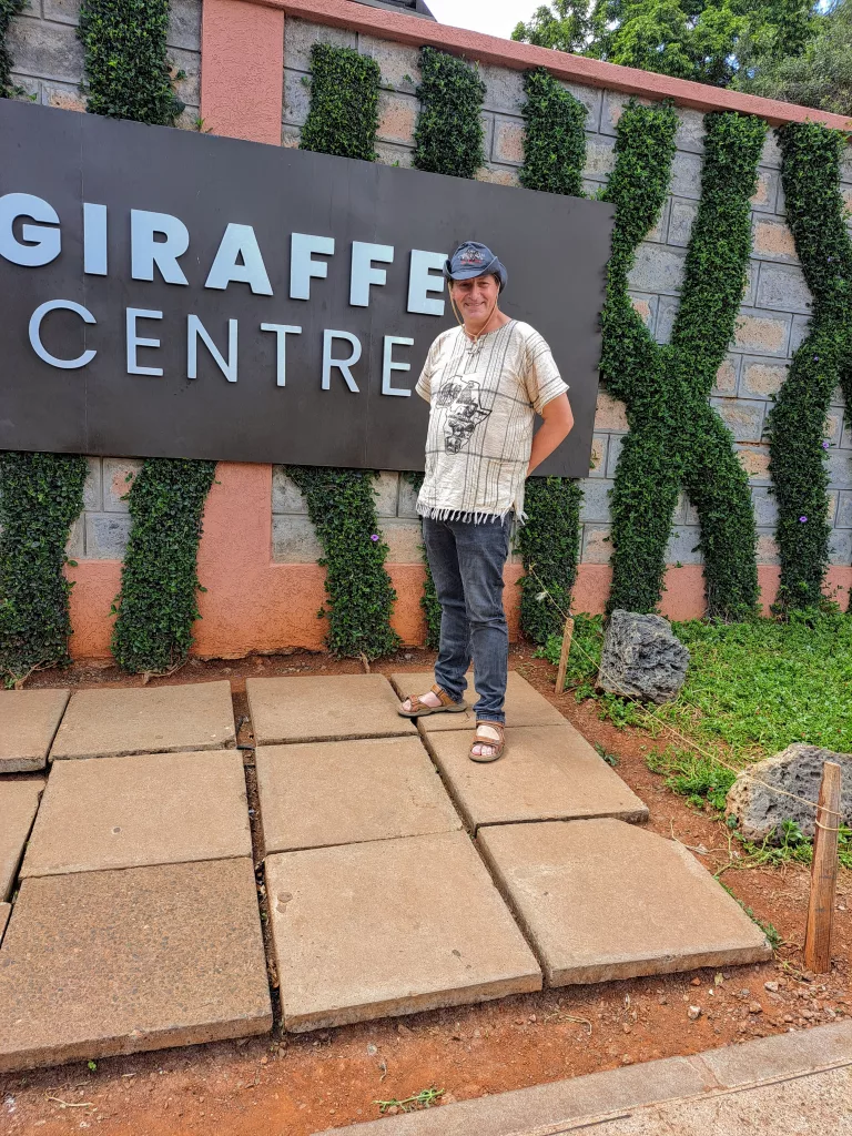 Giraffe Centre Nairobi Eingangsbereich